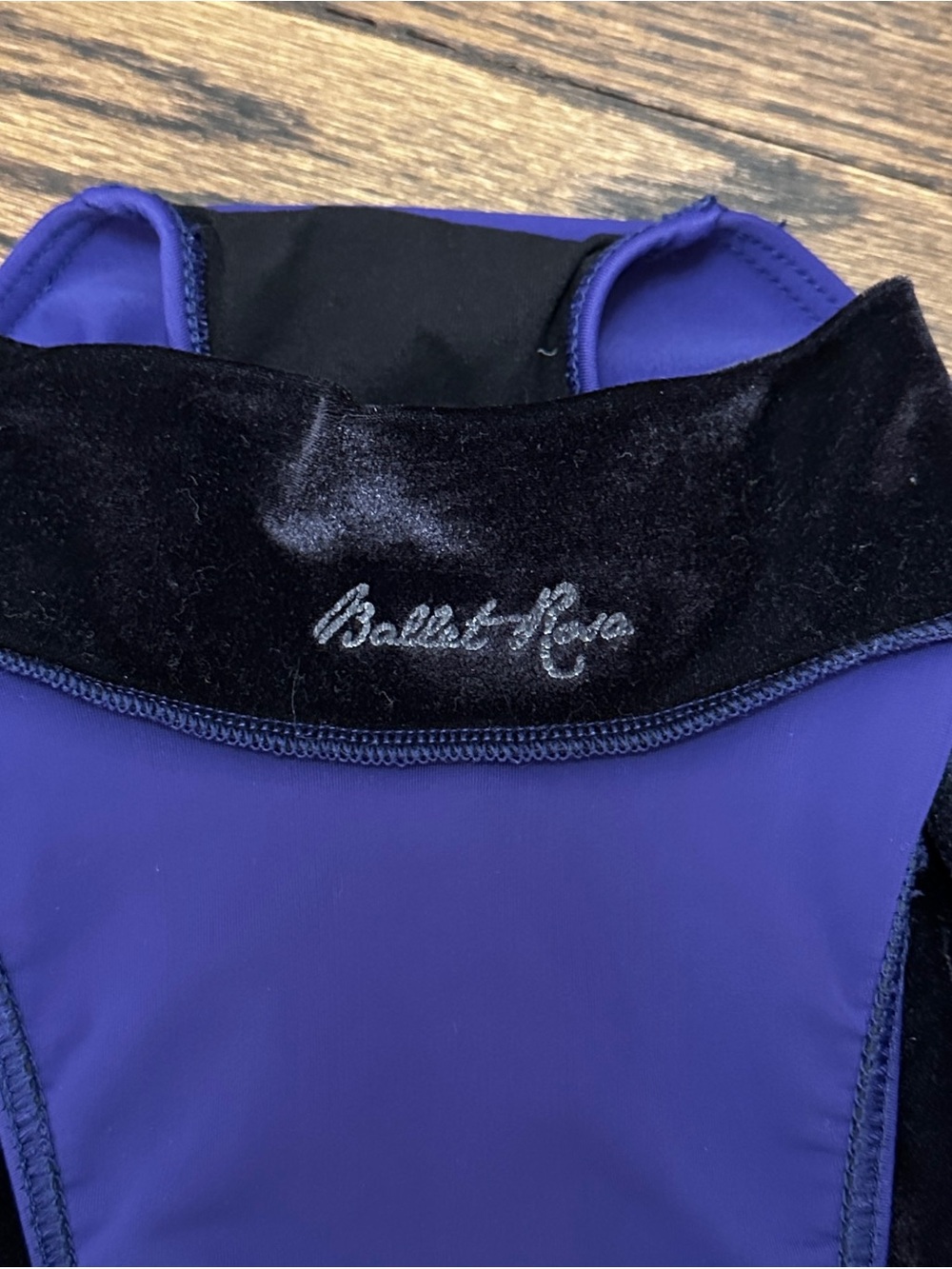 Ballet Rosa Violet Velvet Leotard - Picture 4 of 7